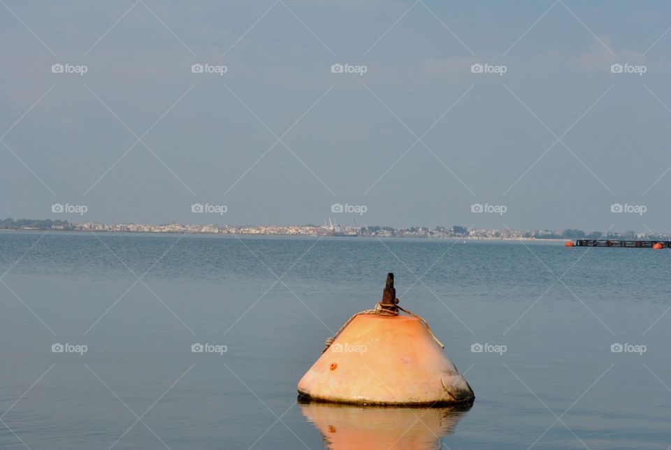 entrance buoy for the city