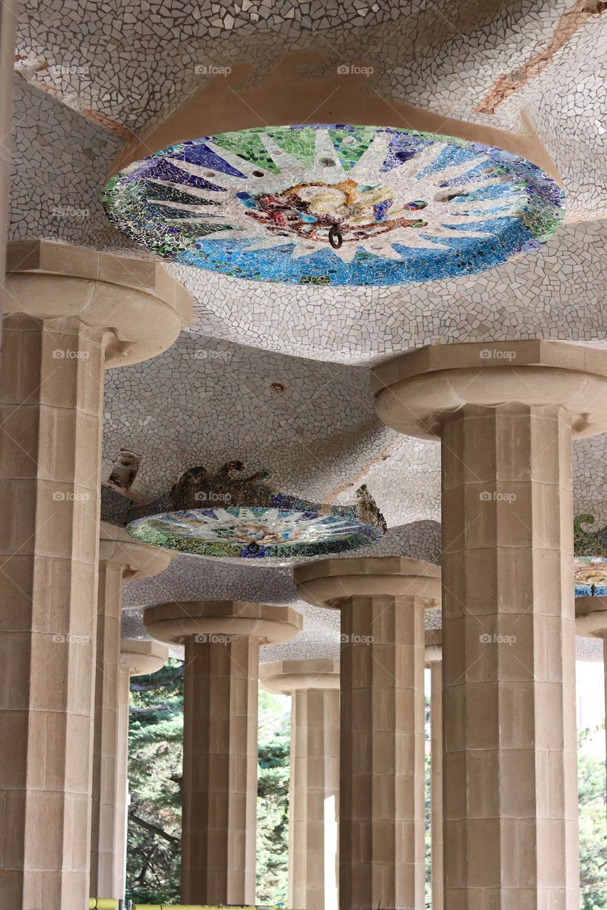 Park Guell in Barcelona  