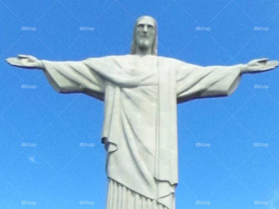The statue of Christ the Redeemer in Brazil