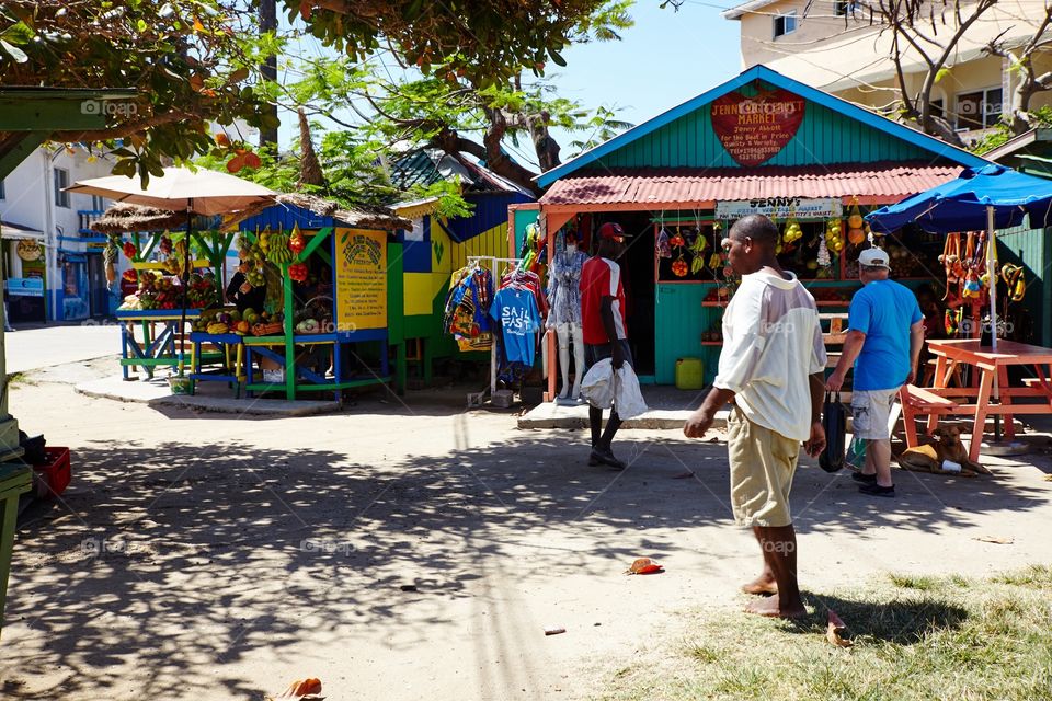 Market in the grenadines 