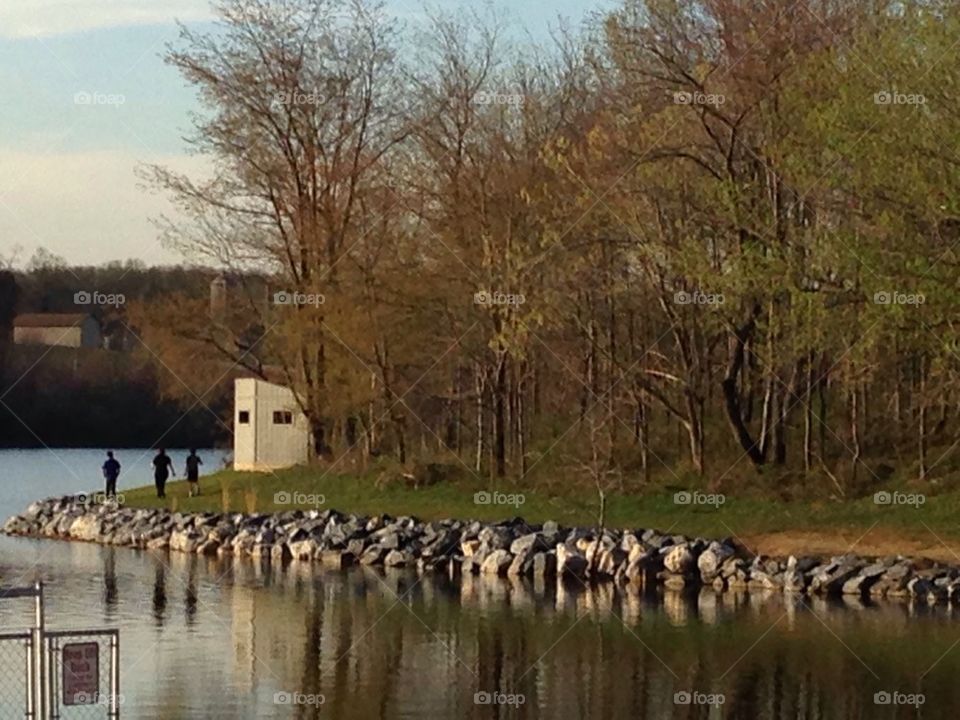 Black Hill Park in Germantown, MD USA