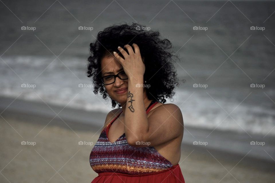 Hair at the beach