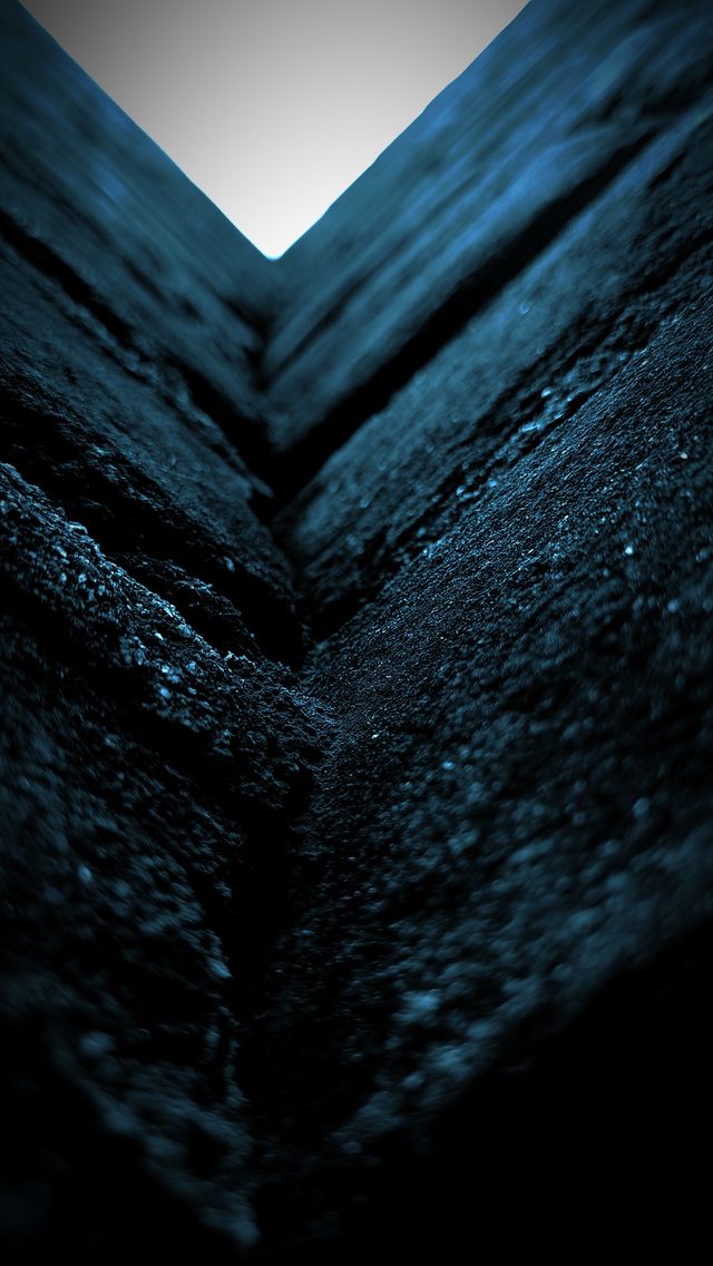 bluedark photo of wall