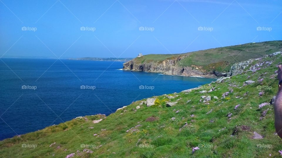 Cornish coast, UK