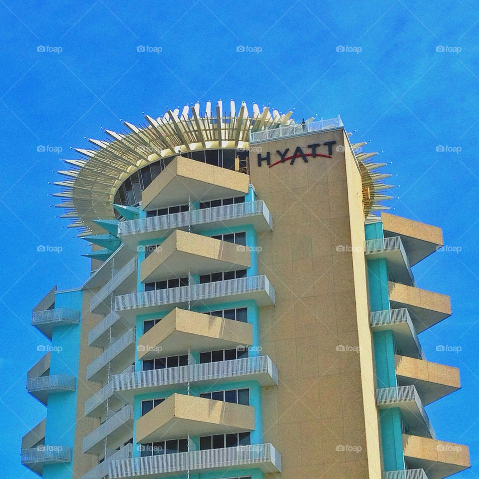sky hotel architecture balcony by downtownftl
