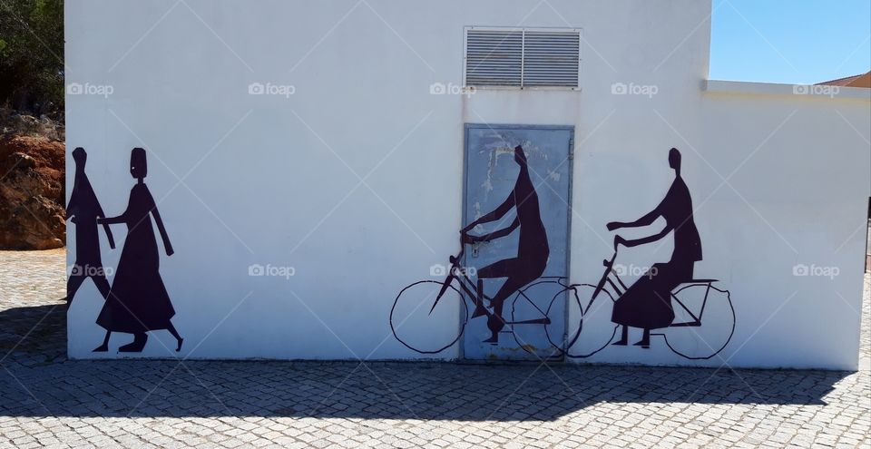 street art in Cascais