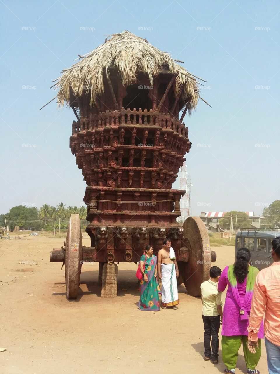 The Stone Chariot
Hampi, Karnataka, India.