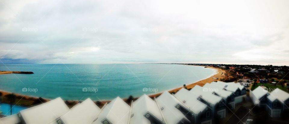 Balcony view of Indian Ocean