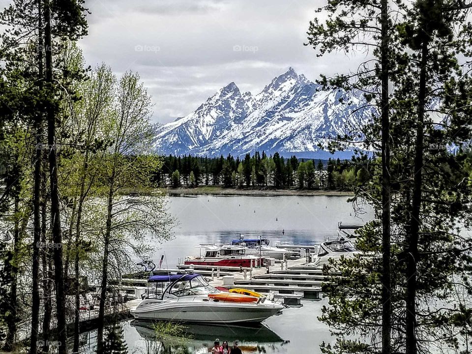 boating with a view