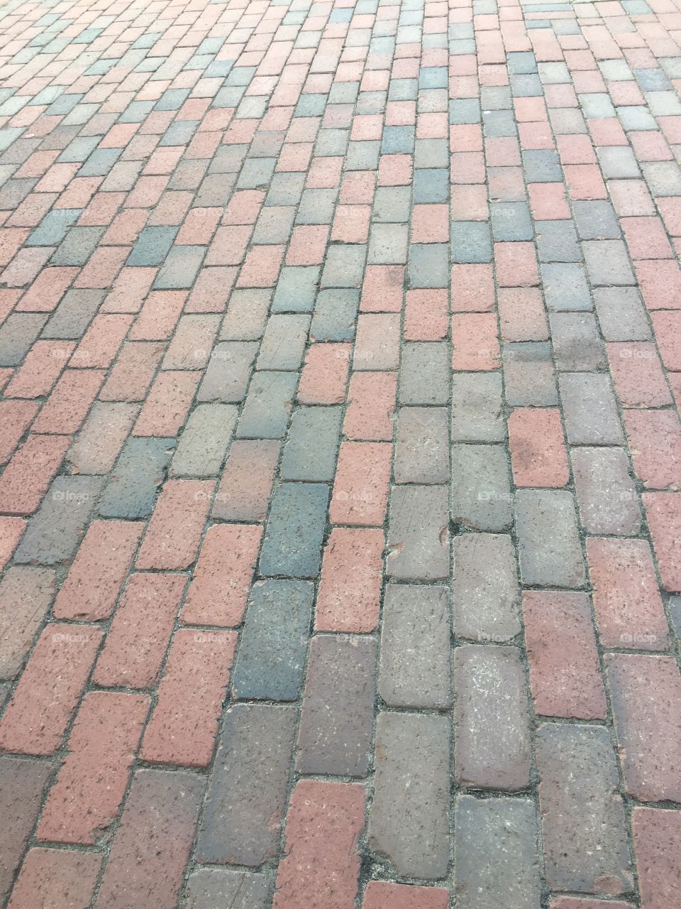 Brick sidewalk