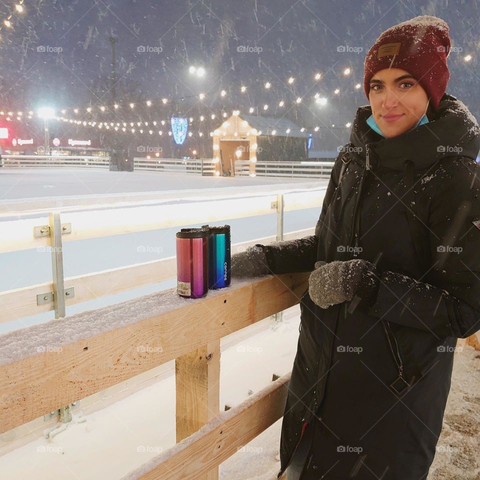 Snowy December, first frosts