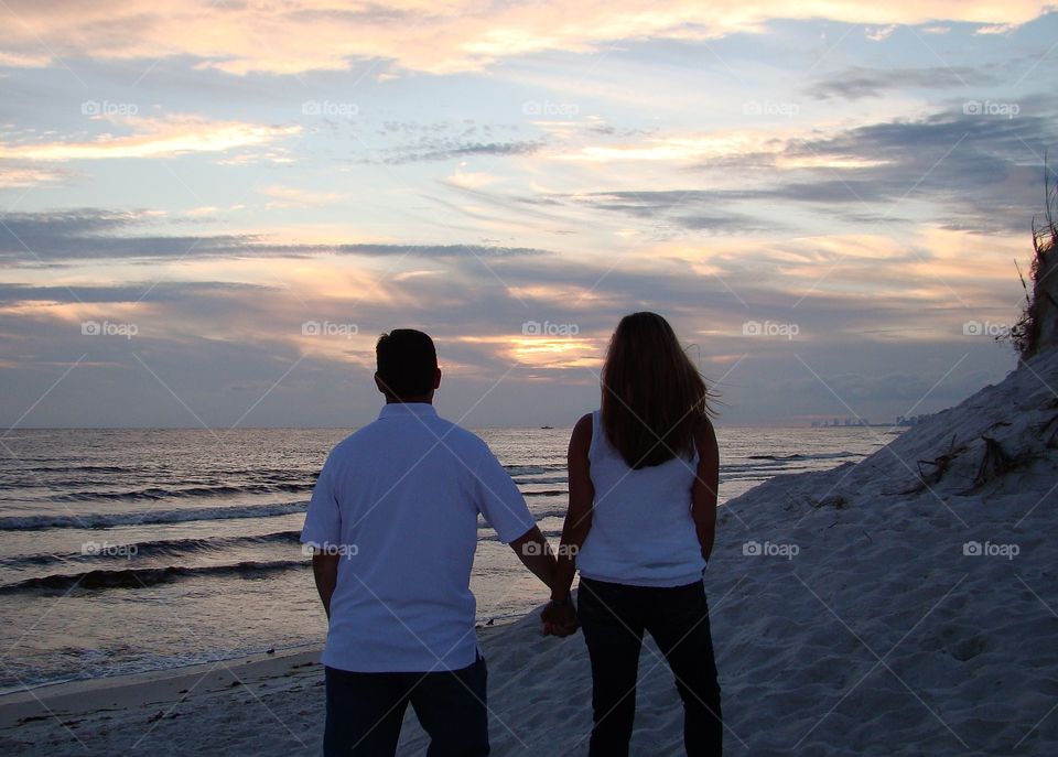 Soaking up the beauty