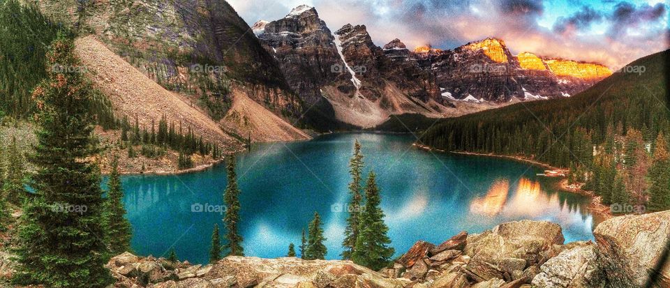 Moraine lake