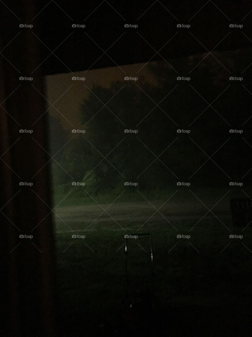 Midnight thunderstorms 