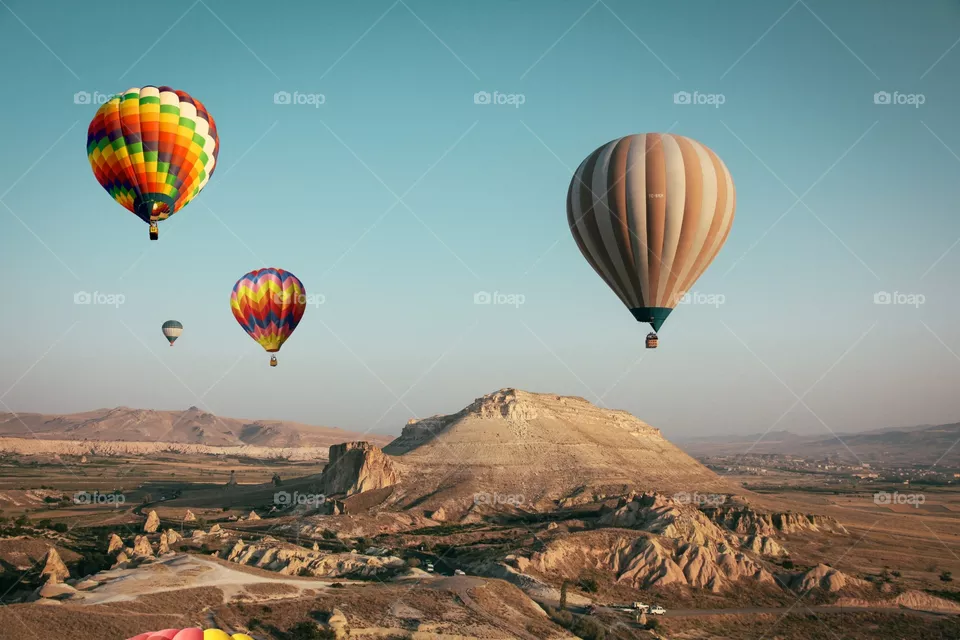 colourful Hot Air balloon photography