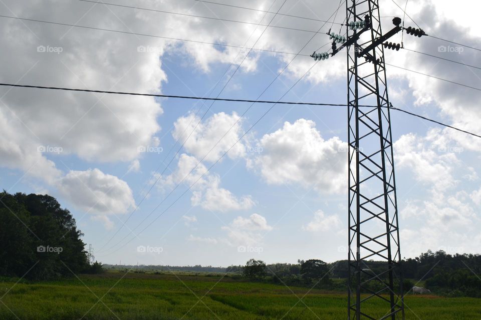 nature background view sky and cloud