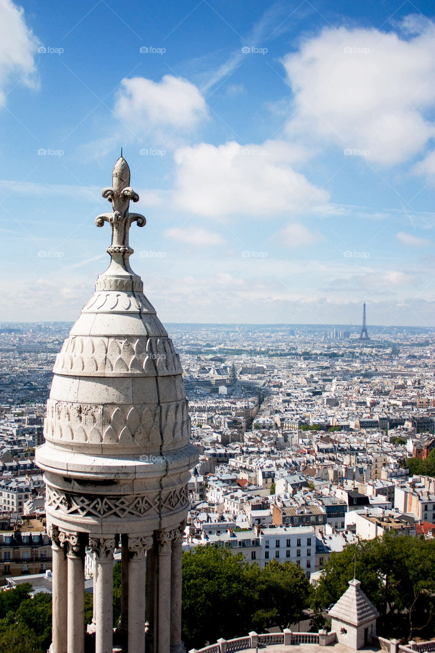 Paris skyline 