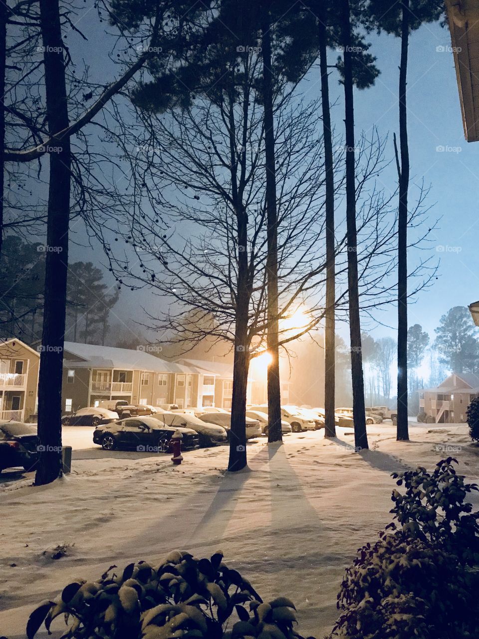 First NC Snow of 2018