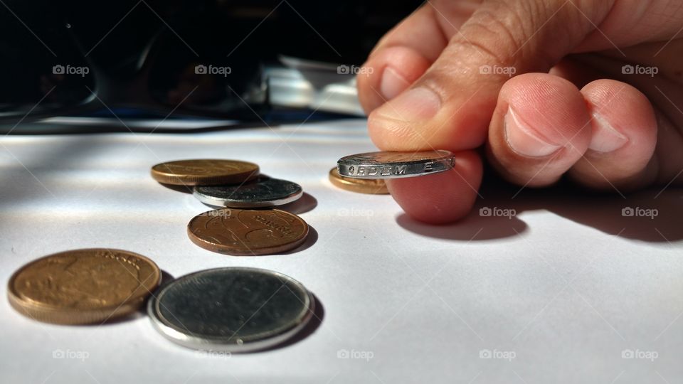 Moedas...