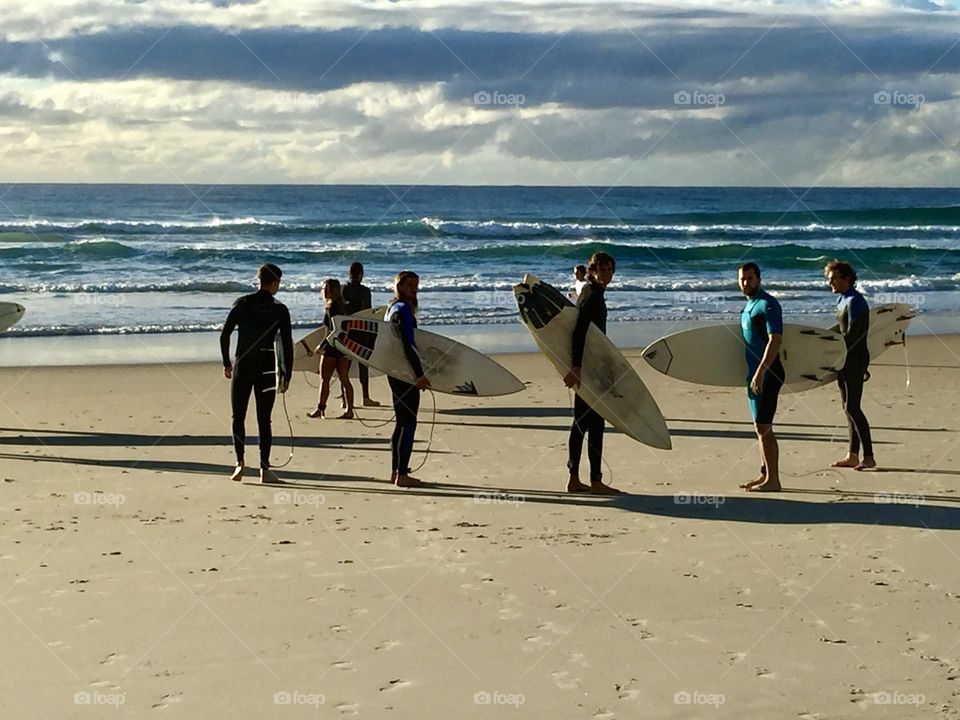 Surfing is the glue for a solid crew. 