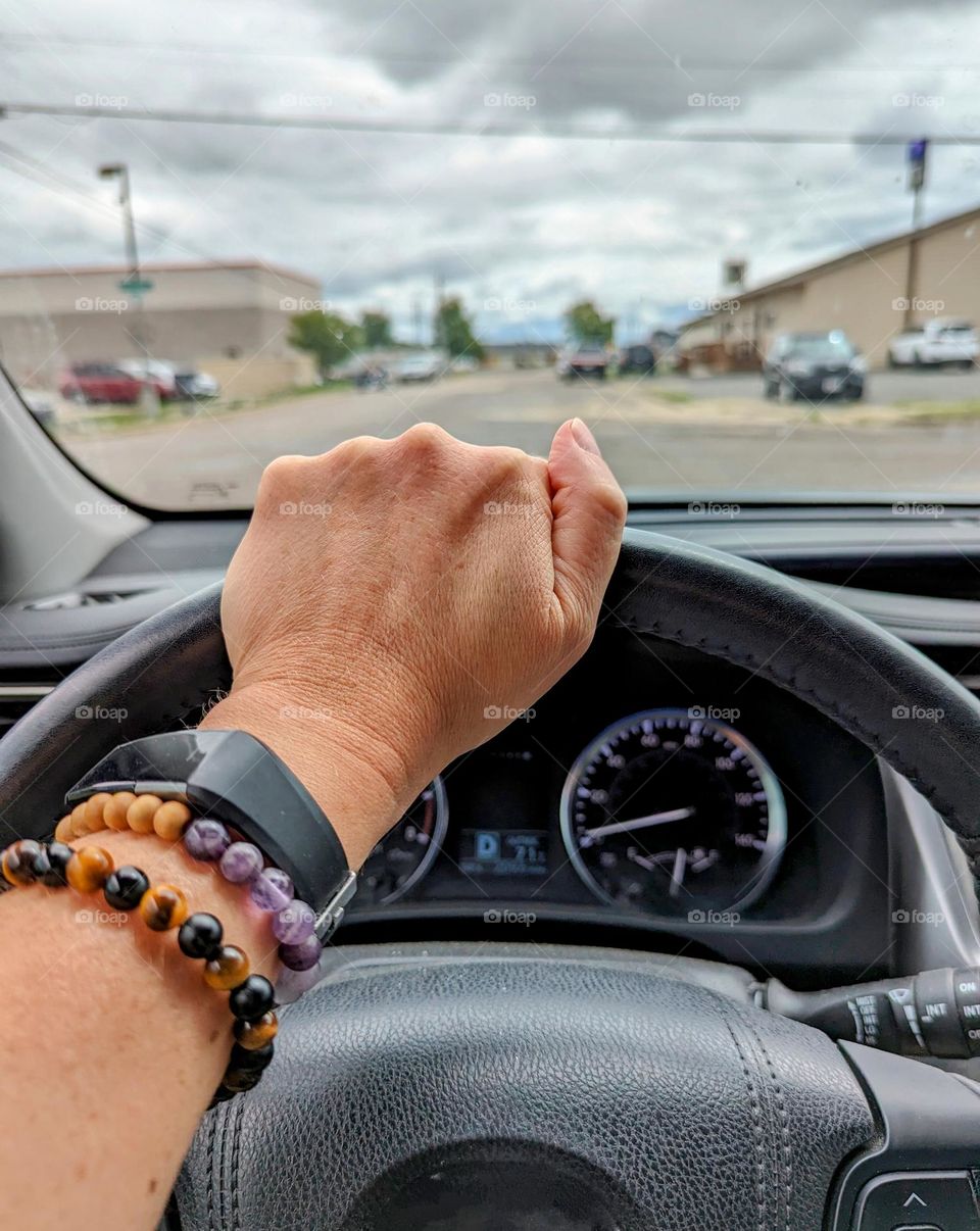 Commuting to work in my car