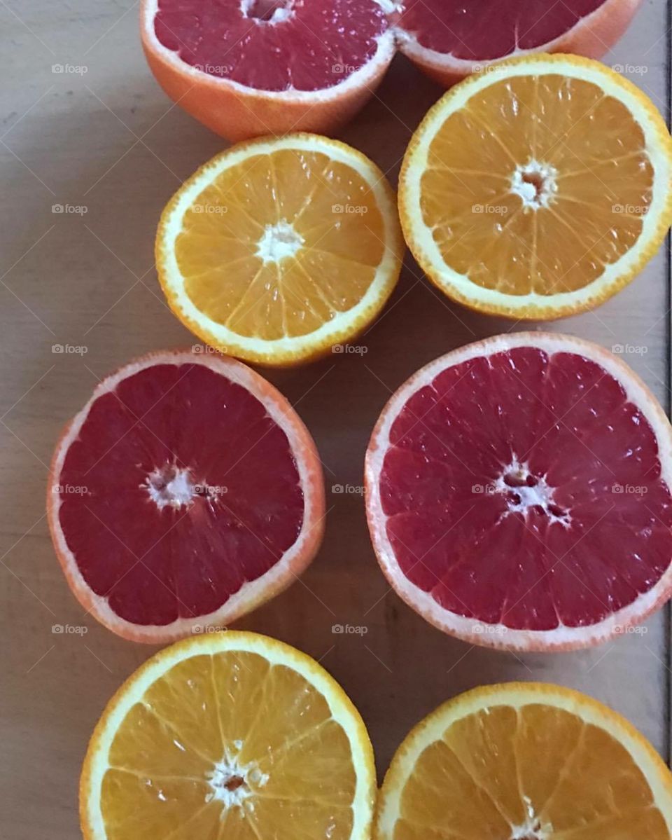 Orange/grapefruit