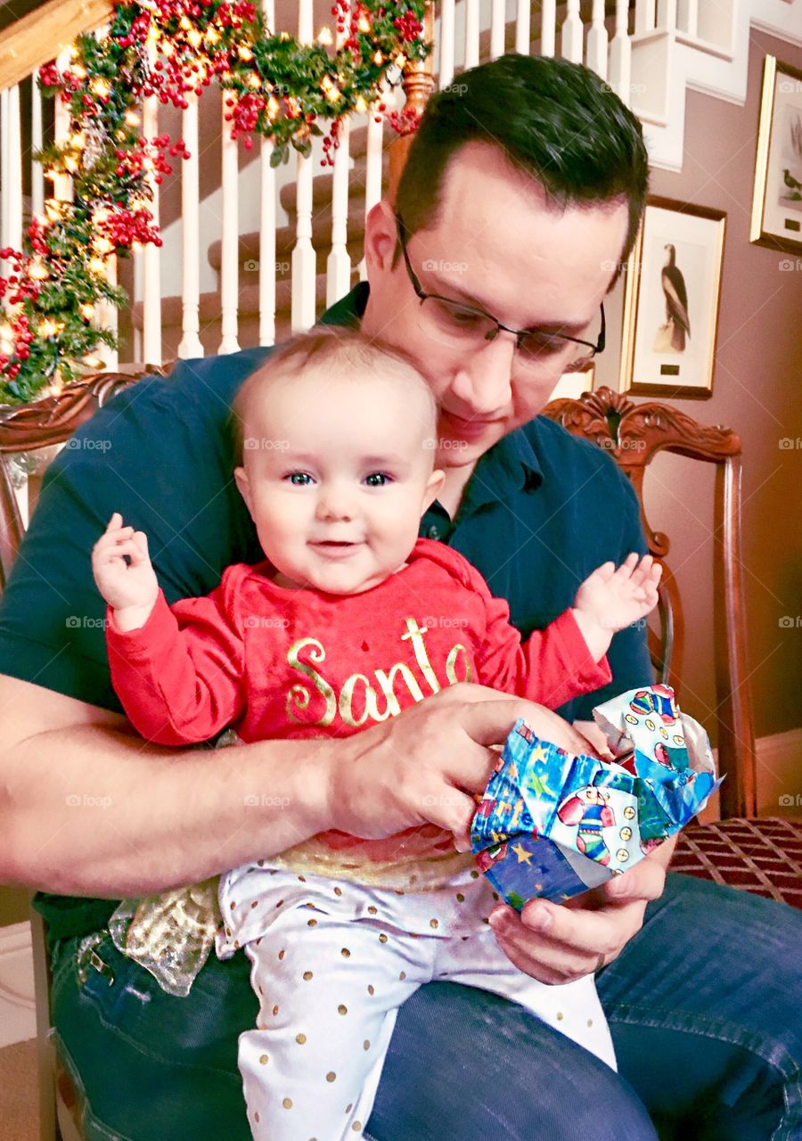 First Christmas joy.