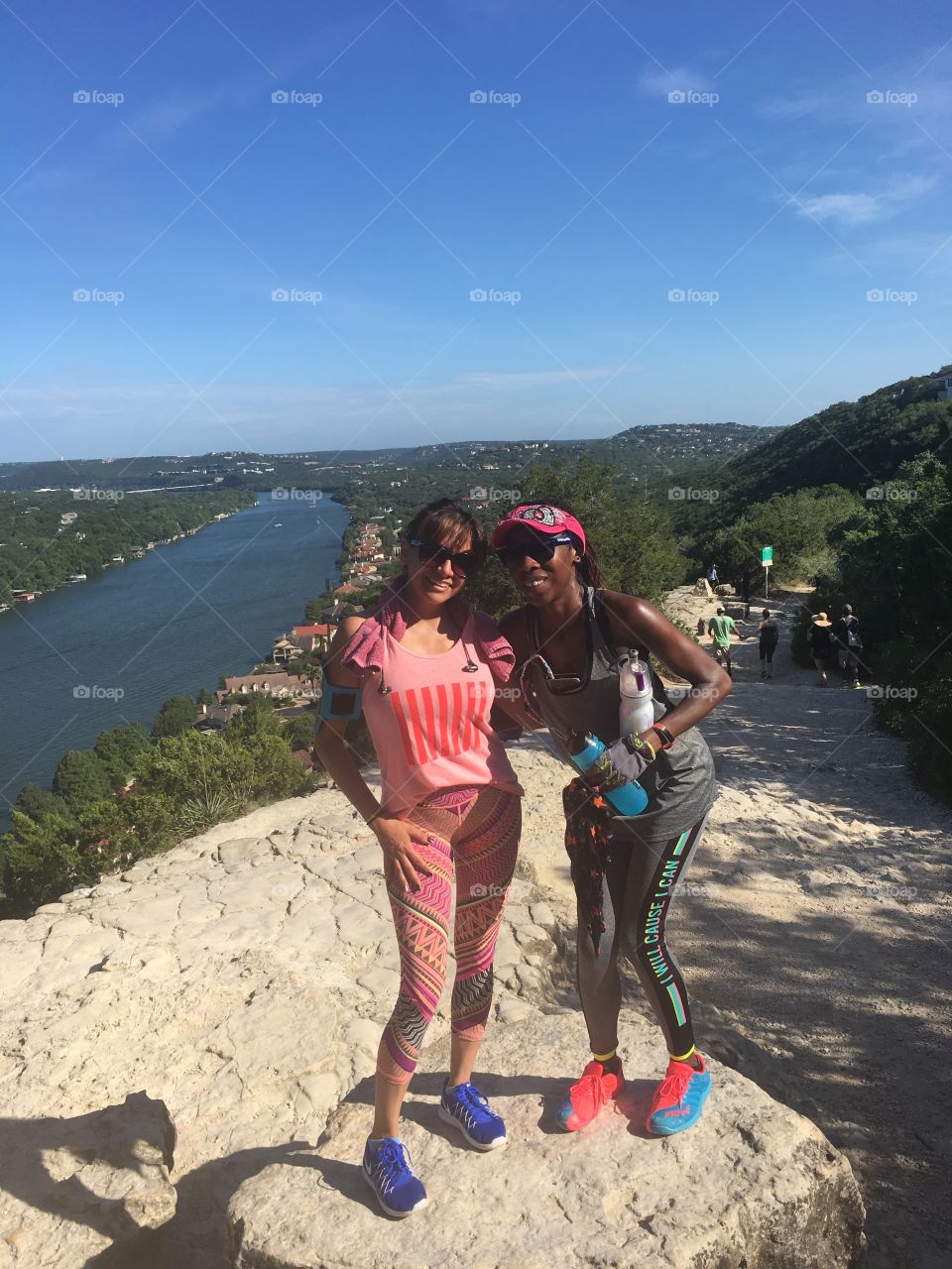 Beautiful views for a hot morning run