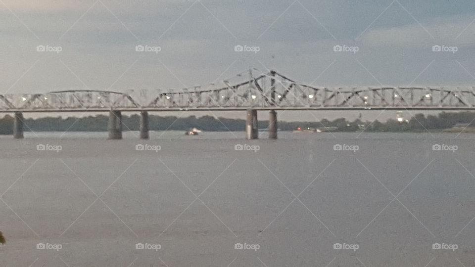 Mississippi river bridge