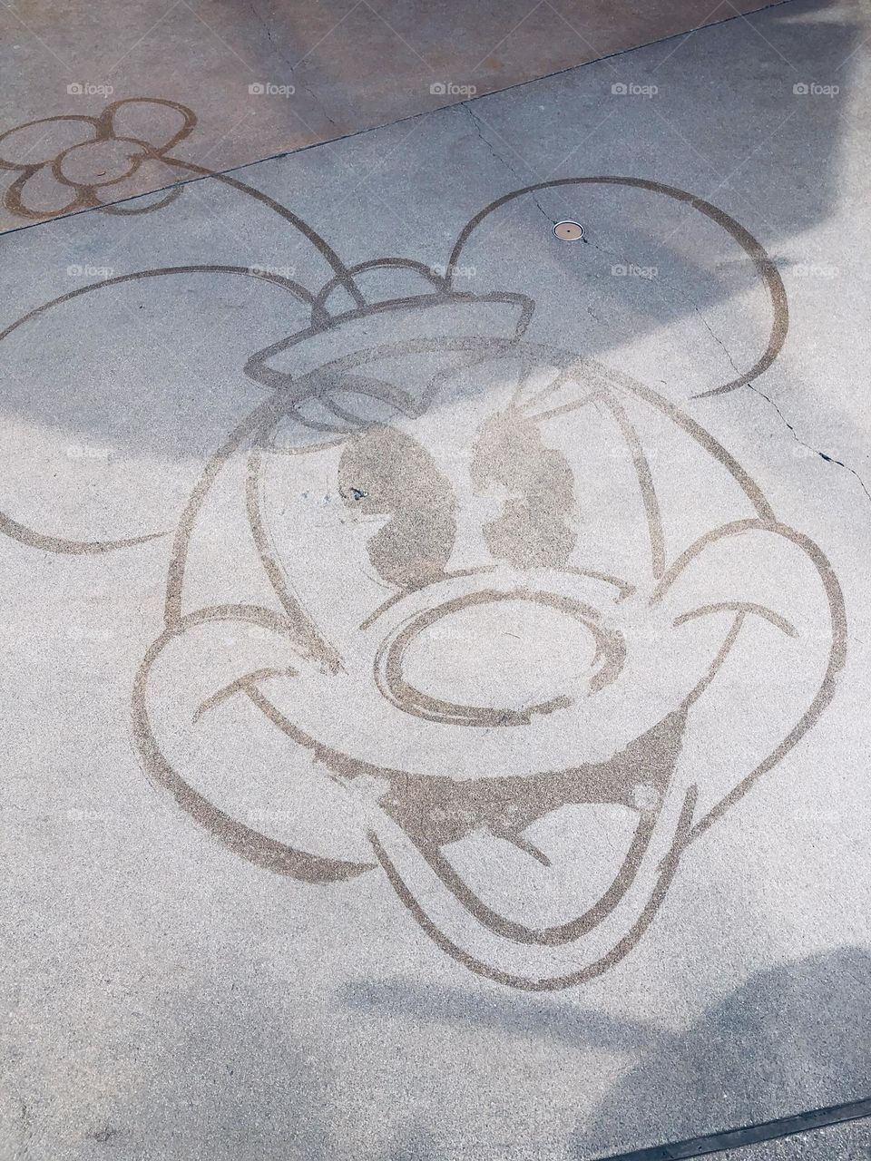 Water Art Mickey Mouse