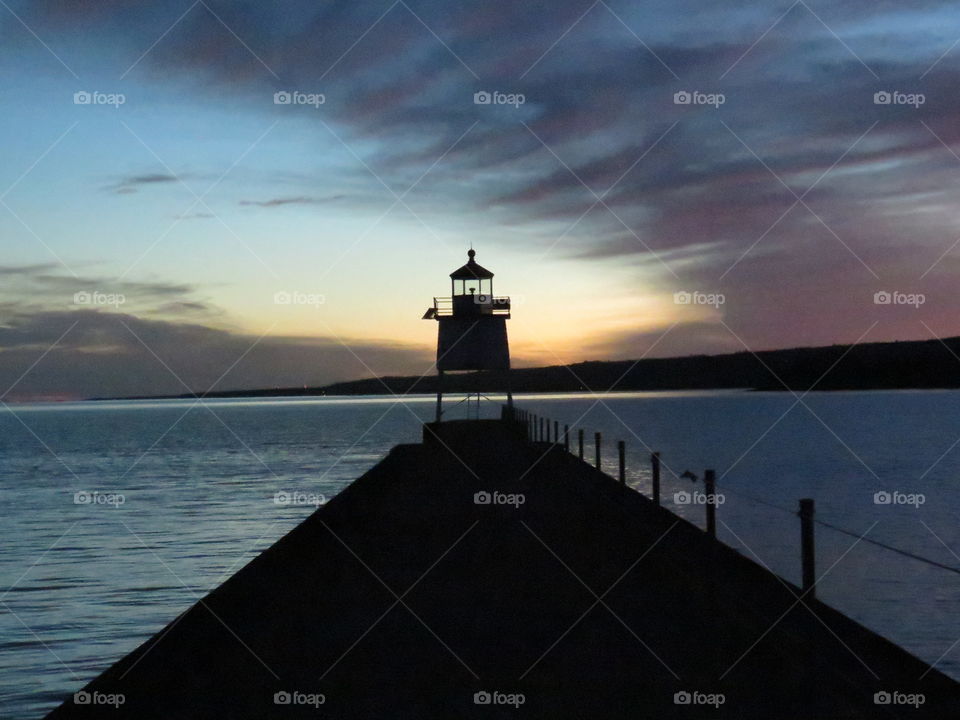 Lighthouse on Lake Superior