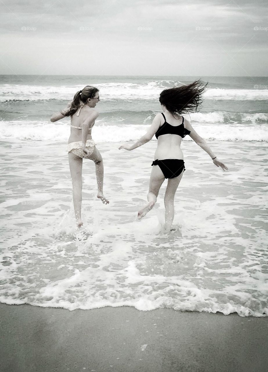 Frolicking In The Ocean