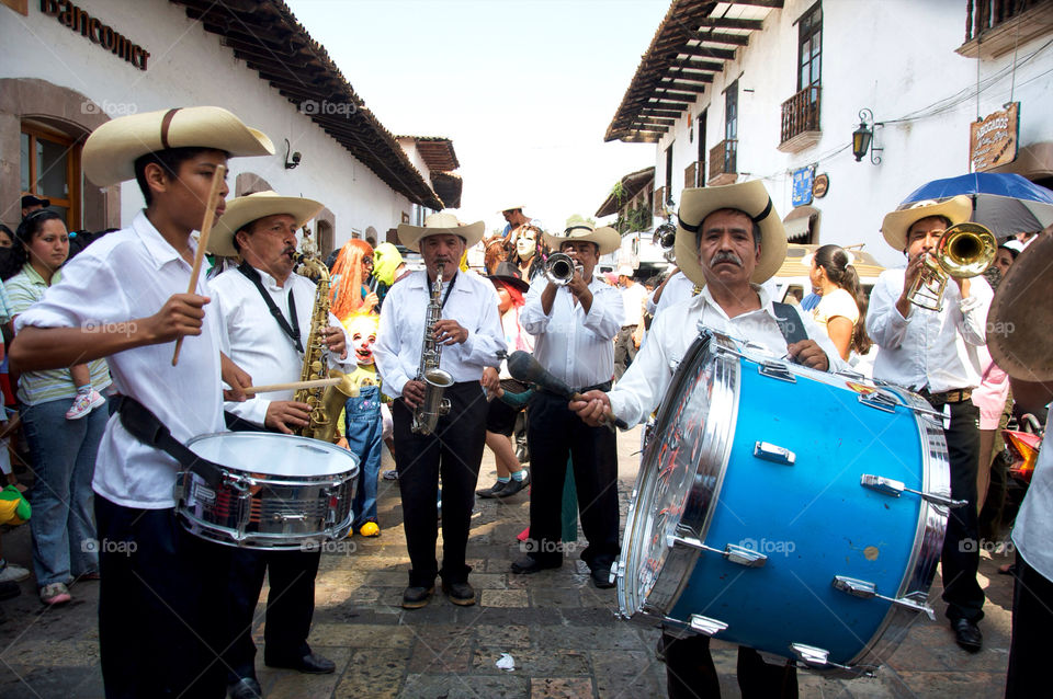 street mexico band parade by resnikoffdavid