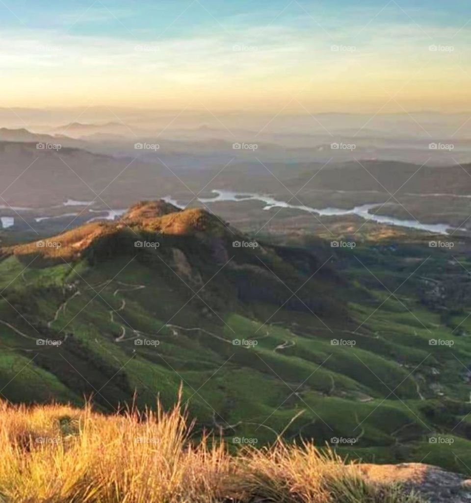 beautiful mountain in Kerala