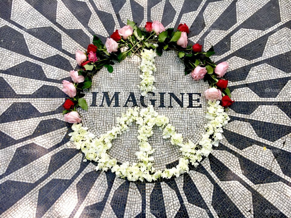 Imagine Strawberry Fields NYC