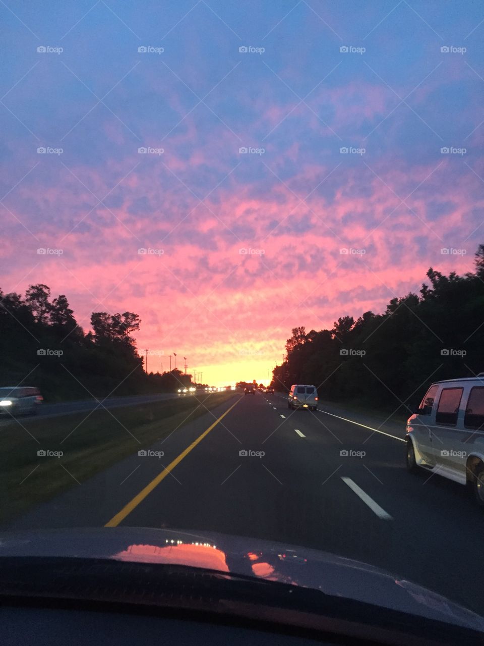 Sunset . Tennessee 