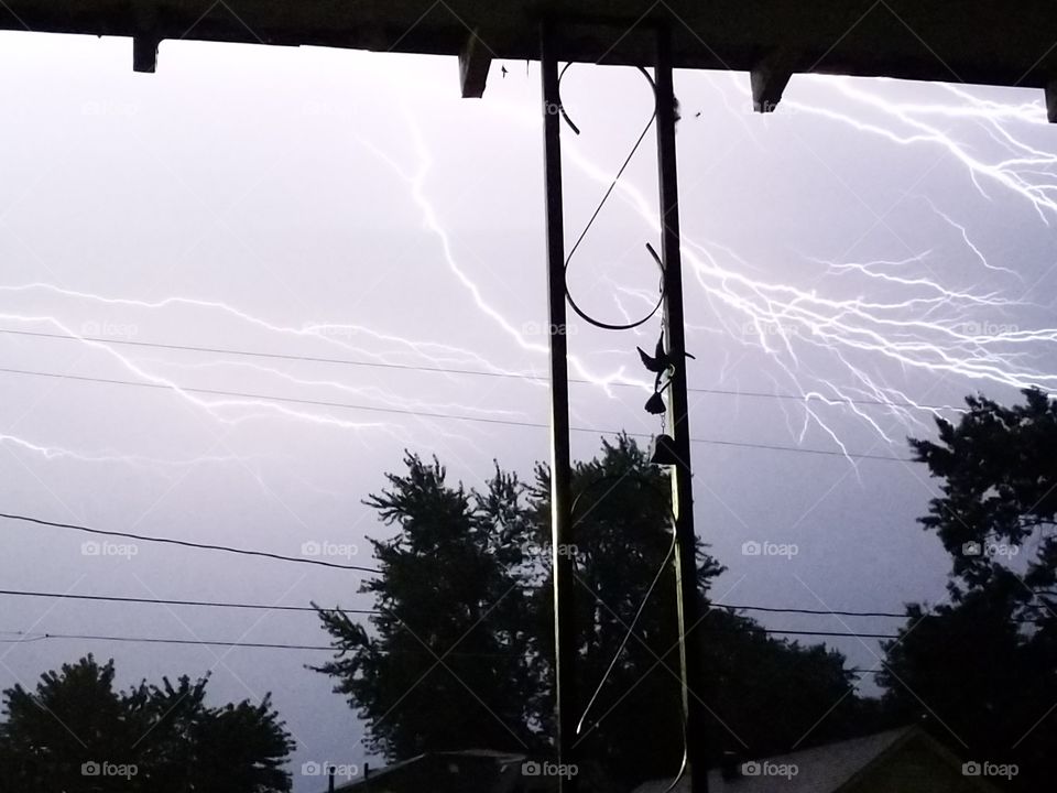lightning in kansas