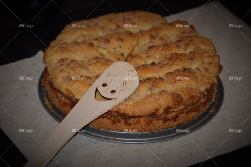 Christmas apple pie