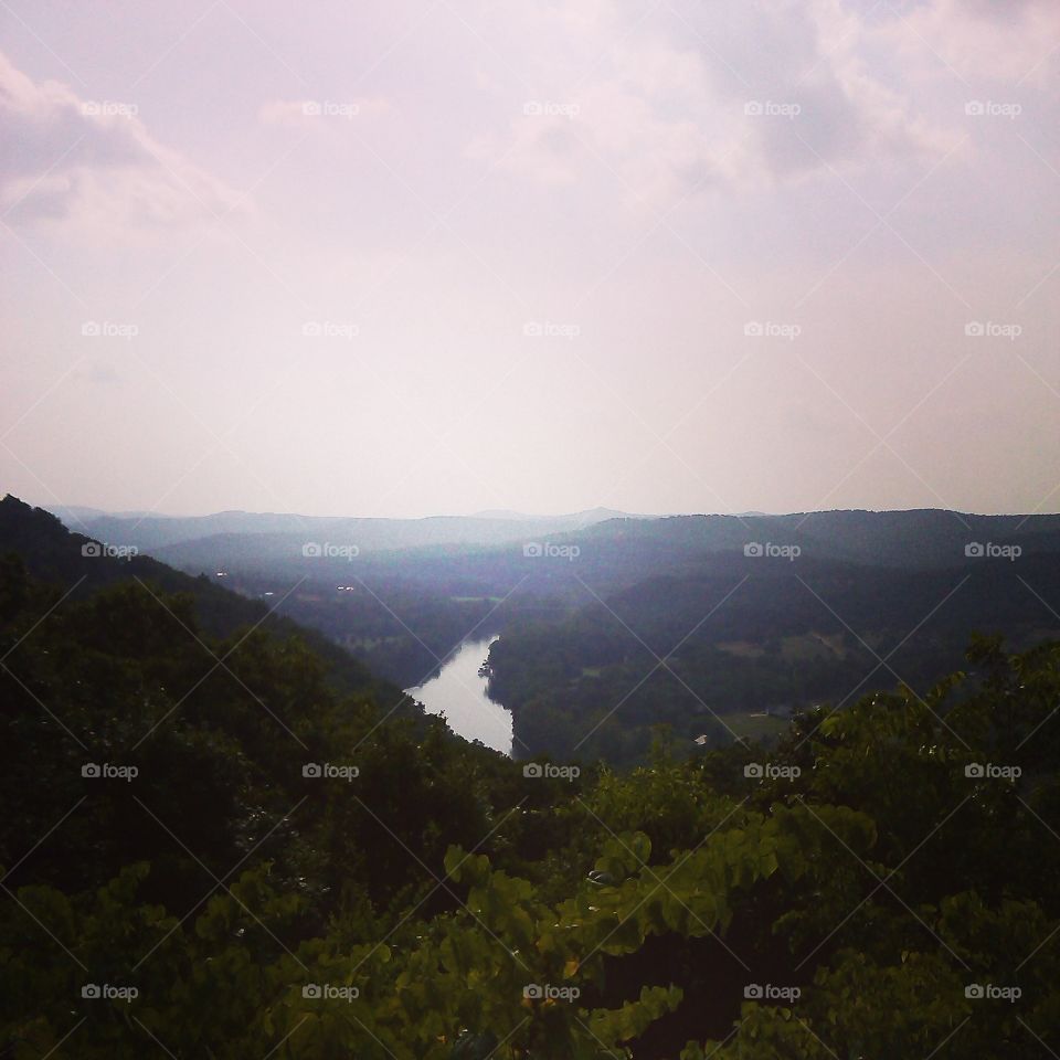 Inspirational view from Eureka Springs AR