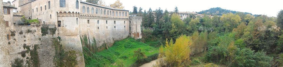 Castle of Urbania Italy