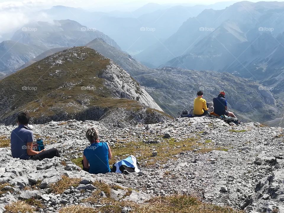 Mountaineering at Alps