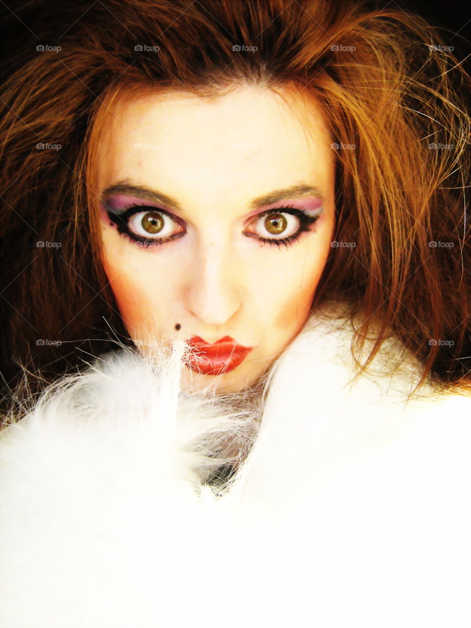 When she was really happy