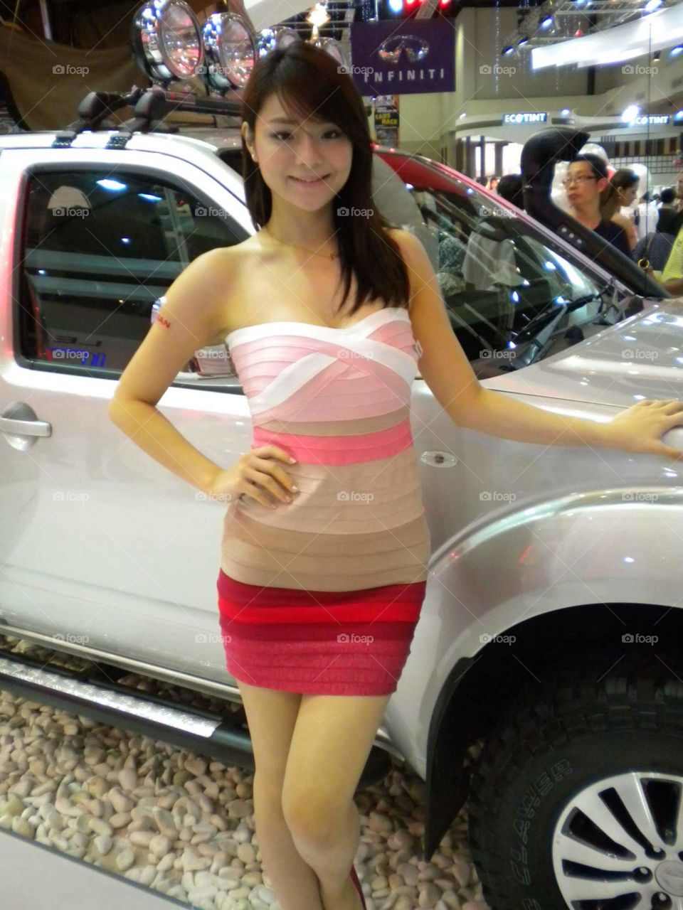 Asia Car Show Girl