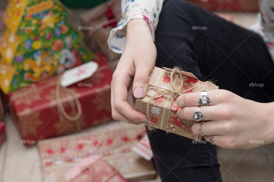 packing gifts