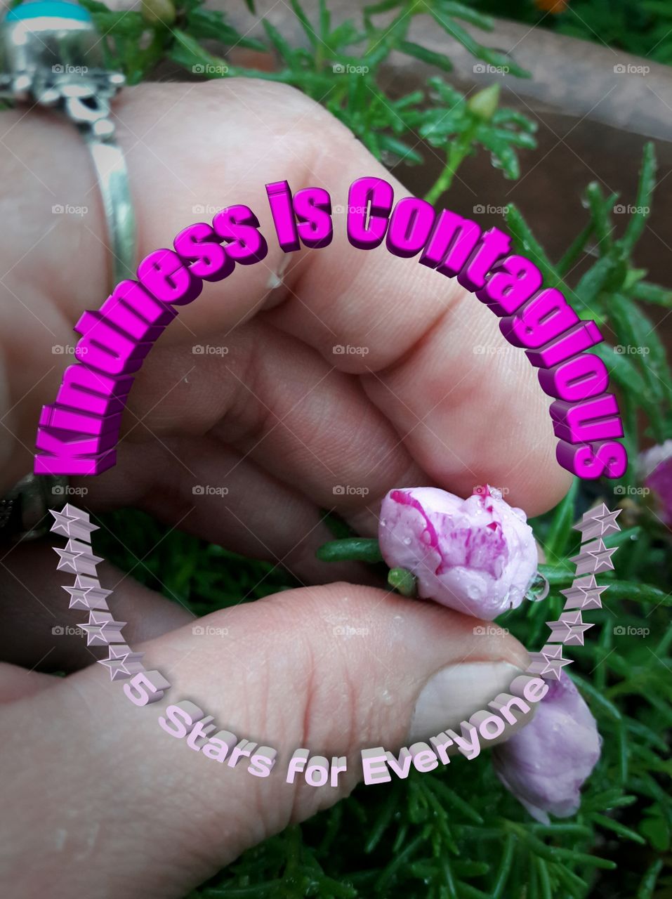 Kindness is Contagious ☆☆☆☆☆5 Stars for Everyone☆☆☆☆☆