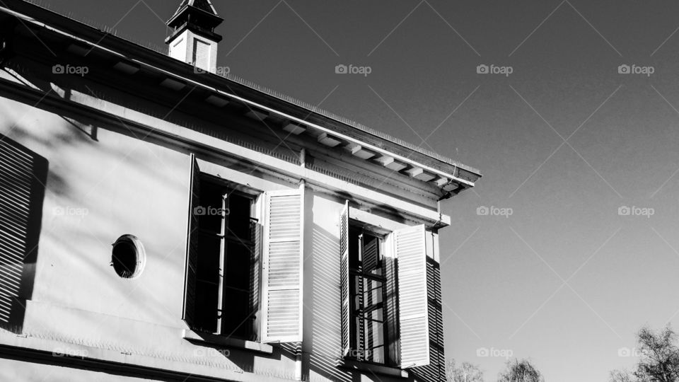 Old architecture in Antwerp, Belgium.