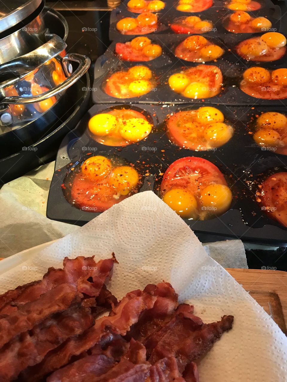 Brunch in the making