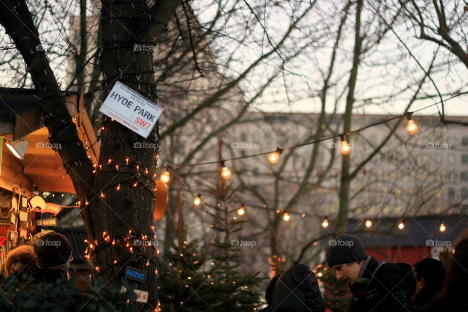 Christmas markets at Southbank, London