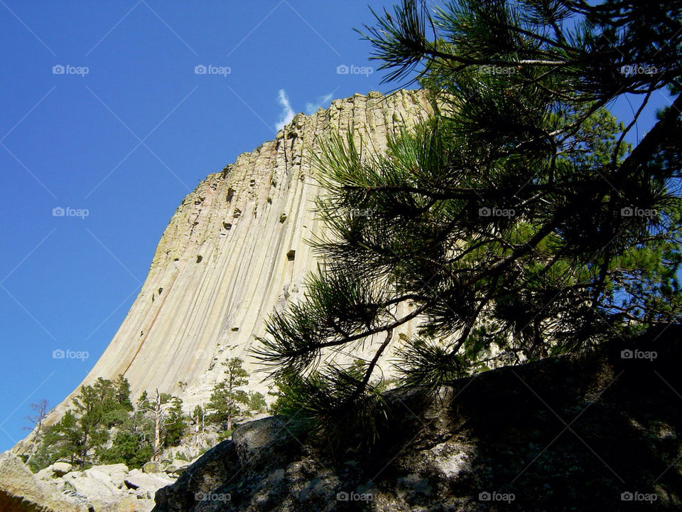 tower landmark devils wyoming by refocusphoto