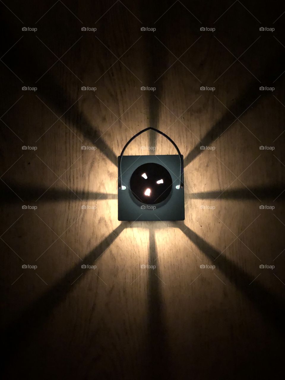 Candle light and shadow 